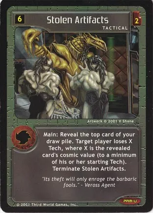 Stolen Artifacts